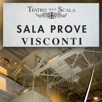Milano Sala prove Visconti